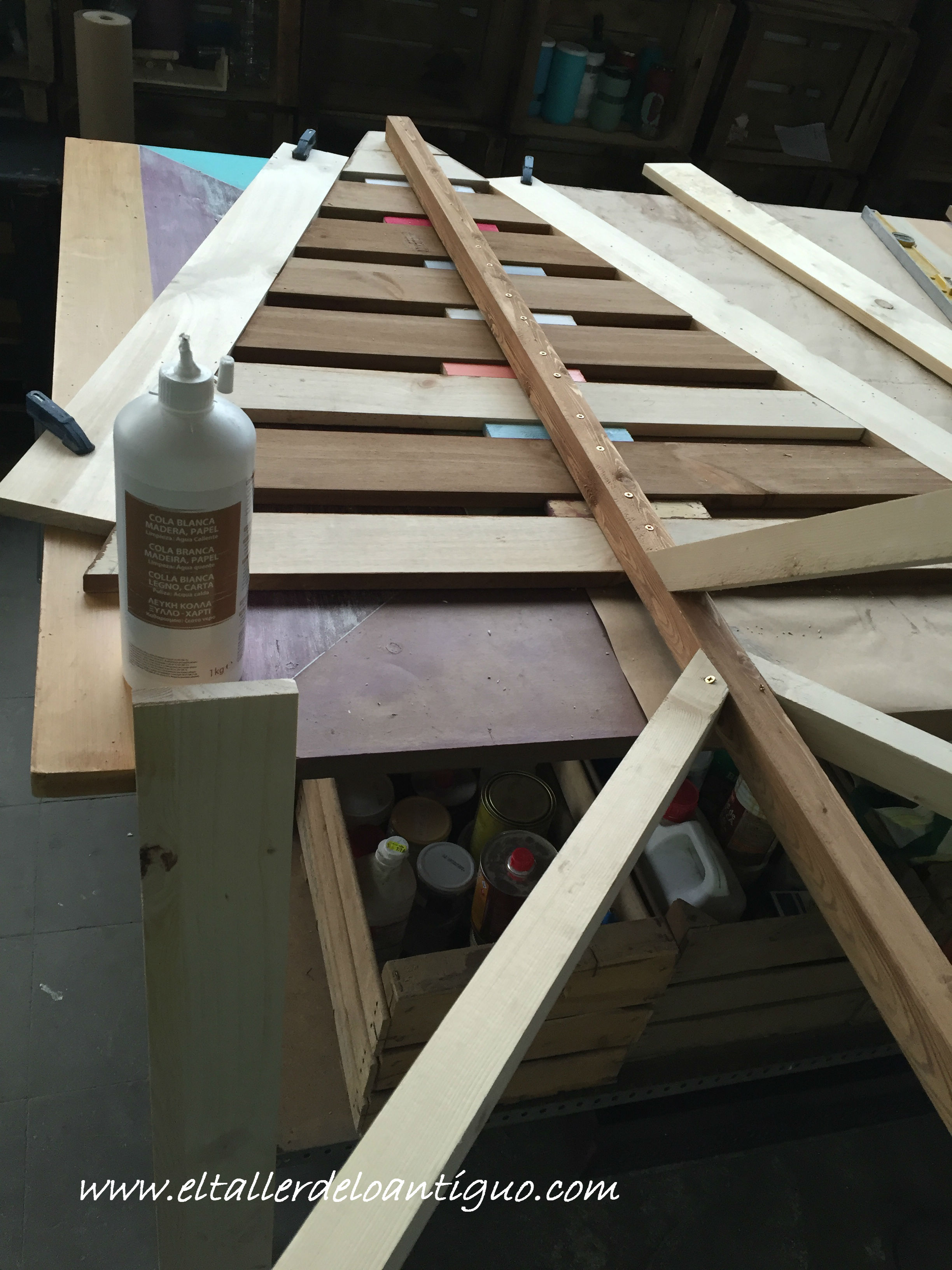 c&oacute;mo hacer un &aacute;rbol de Navidad en madera